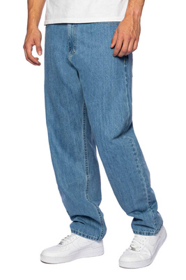 Mass DNM spodnie Jeans Craft Baggy Fit - jasnoniebieskie