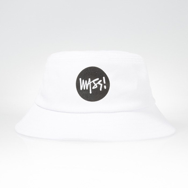 Mass Denim kapelusz bucket hat Signature white