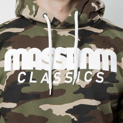 Mass DNM bluza Sweatshirt Hoody Classics - woodland camo