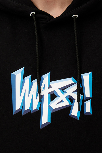 Mass DNM bluza Sweatshirt Solid Hoody - czarna