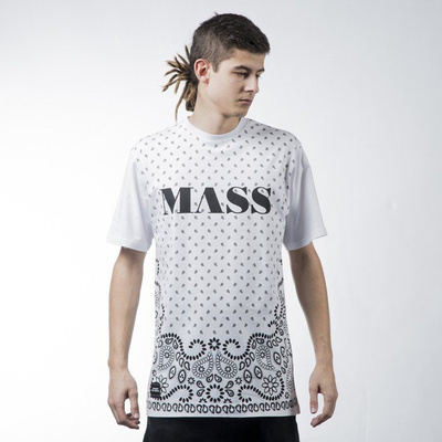 Mass Denim t-shirt koszulka  Bandana white BLAKK