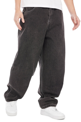 Mass DNM spodnie Jeans Beginner Original Baggy Fit - czarne