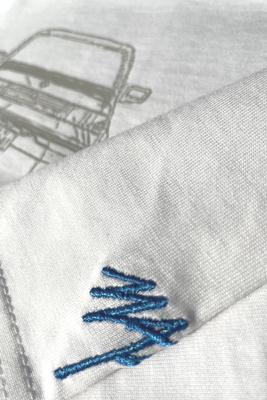 Mass DNM koszulka Bavaria T-shirt - biała