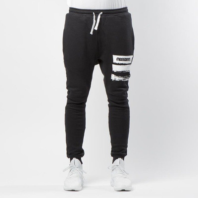 Mass DNM spodnie dresowe Trace Joggers Sweatpants - black