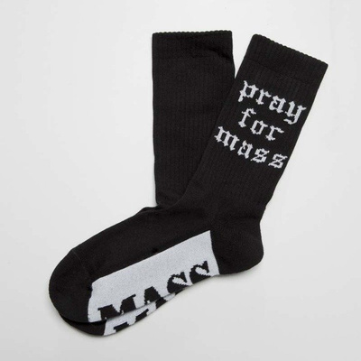 Mass DNM skarpety Plate Socks black