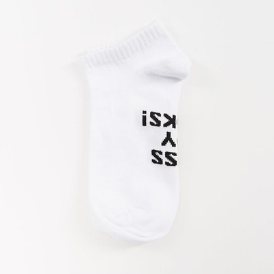 Skarpetki Mass Denim socks Kiss No Show white SS 2017