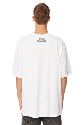 Mass Denim Wall T-shirt biała