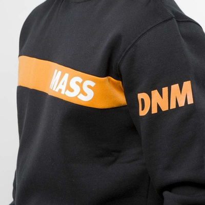 Mass Denim bluza crewneck Flip black