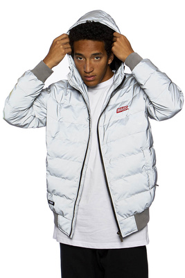 Mass DNM kurtka zimowa Jacket Mini Box Silver - refleksyjna