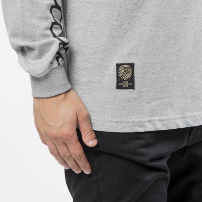 Mass DNM koszulka Longsleeve Trail - light heather grey