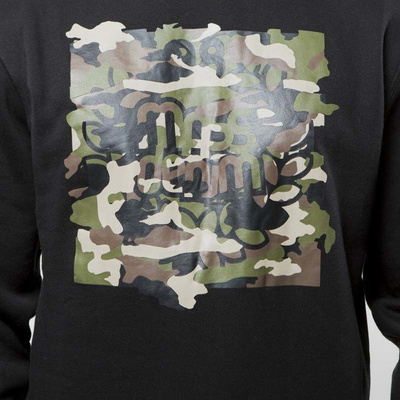 Mass Denim bluza crewneck Ptrol black