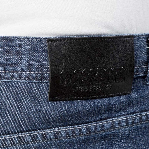 Mass DNM spodnie Demo Jeans Regular Fit - dark blue