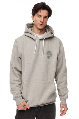 Mass DNM bluza Sweatshirt Base Back Hoody - szara