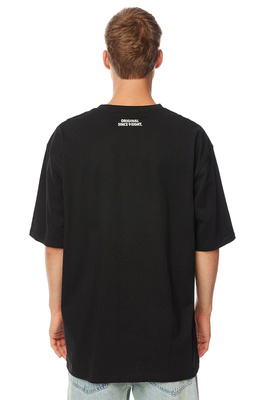 Mass Denim Patch T-shirt czarna