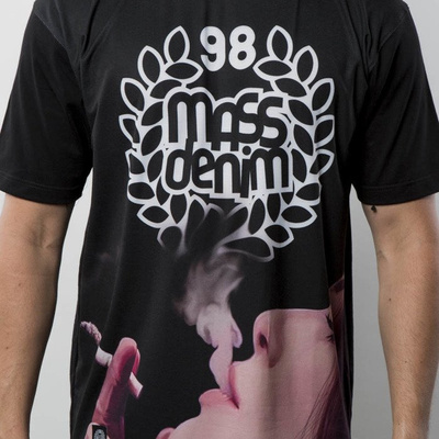 Koszulka Mass Denim T-shirt Real Chill - black