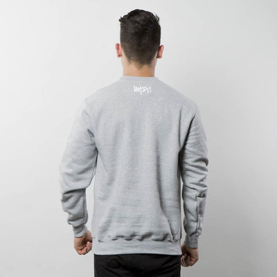 Bluza Mass Denim Sweatshirt Crewneck Signature - light heather grey