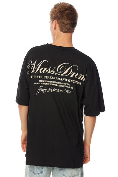 Mass Denim Authentic T-shirt czarna