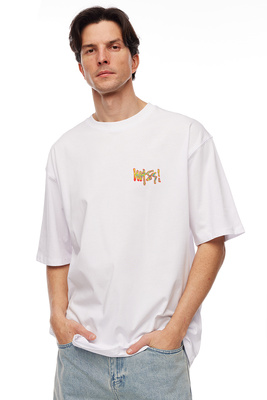 Mass DNM koszulka Heat T-shirt - biała