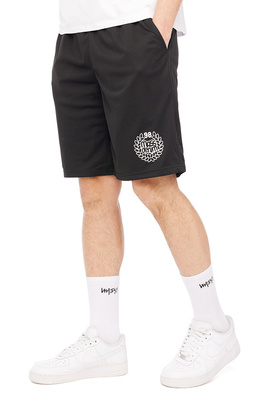Mass DNM szorty Base Back Mesh Shorts - czarne