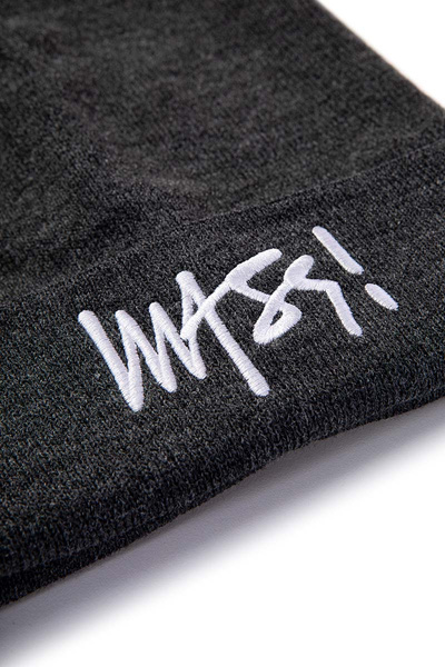 Mass DNM czapka zimowa Signature Beanie - szara