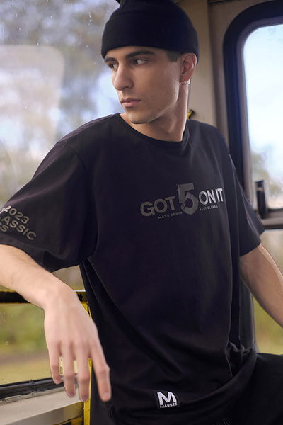 Mass DNM koszulka Got 5 On It T-shirt - czarna
