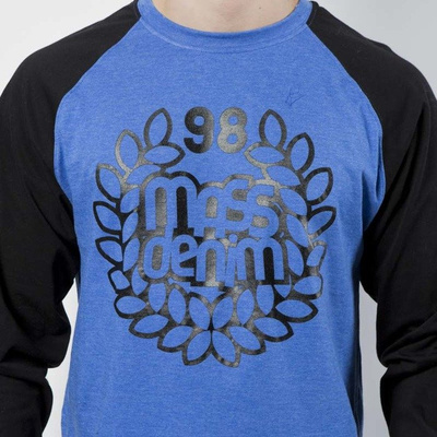 Mass DNM koszulka Longsleeve Base Reglan - heather blue / black