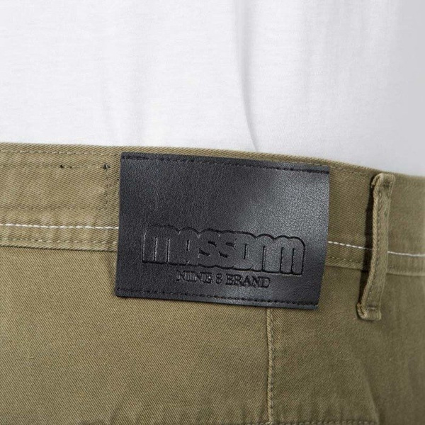 Mass Denim spodnie joggers Classics sneaker fit khaki