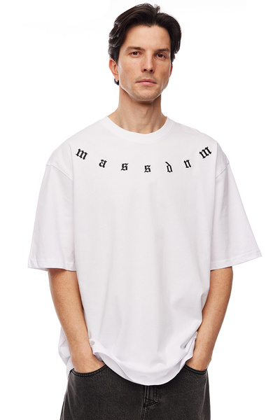 Mass DNM koszulka Bergen T-shirt - biała