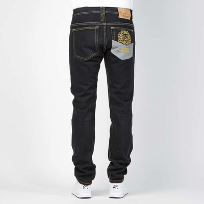 Mass DNM spodnie Jeans Tapered Fit V - black rinse