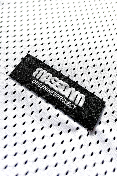 Mass DNM szorty Signature Patch Reversible Mesh Shorts - białe