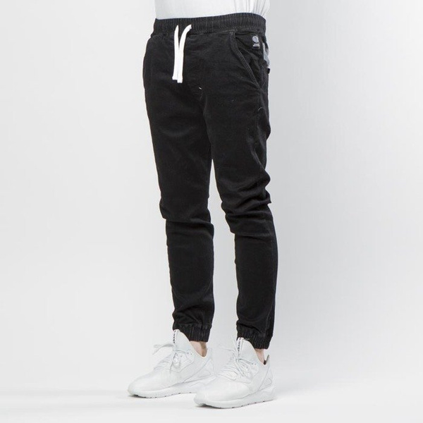Mass DNM spodnie Fang Joggers Jeans Trap Fit - black
