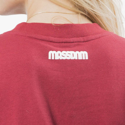 Mass DNM bluza damska Sweatshirt Crewneck Classics WMNS - claret