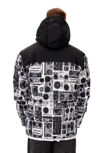 Mass DNM kurtka zimowa Jacket Empire Hoody - szara
