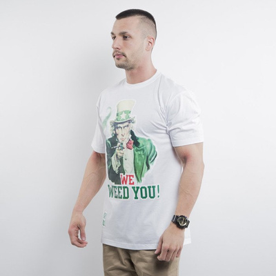Mass Denim koszulka We Weed You white