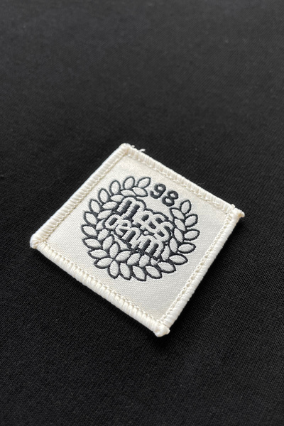 Mass Denim Patch T-shirt czarna