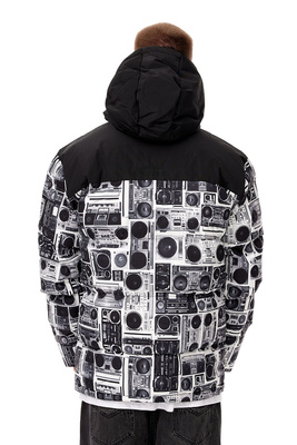 Mass DNM kurtka zimowa Jacket Empire Hoody - szara