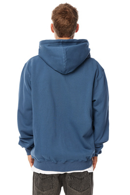 Mass DNM bluza Sweatshirt Patch Zip Hoody - stalowa