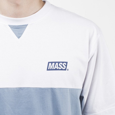 Mass Denim koszulka t-shirt Horizon steel blue / navy