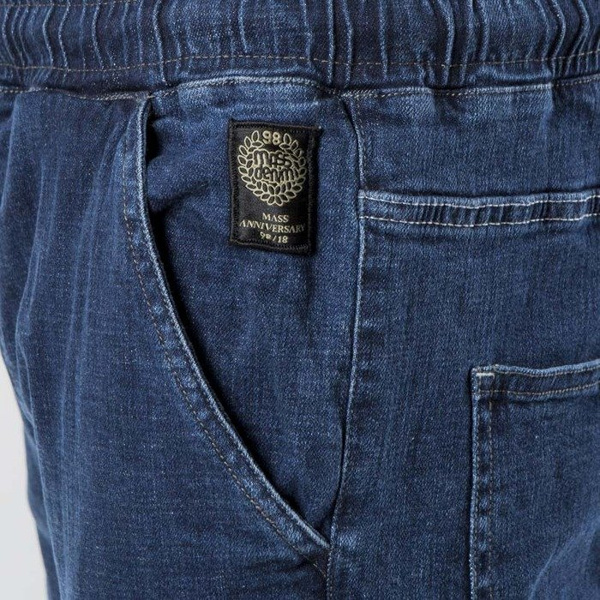 Mass DNM spodnie Joggers Jeans Sneaker Fit Campus - dark blue