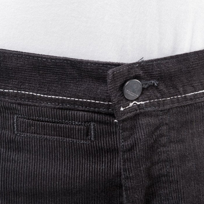 Mass Denim spodnie jogger chino Classics Corduroy sneaker fit black