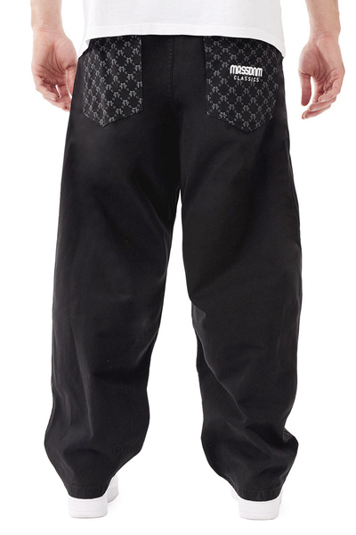 Mass DNM spodnie Pants Nexus Extra Baggy Fit - czarne