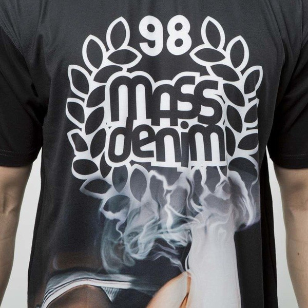 Mass Denim koszulka t-shirt Ecstasy black SS 2017