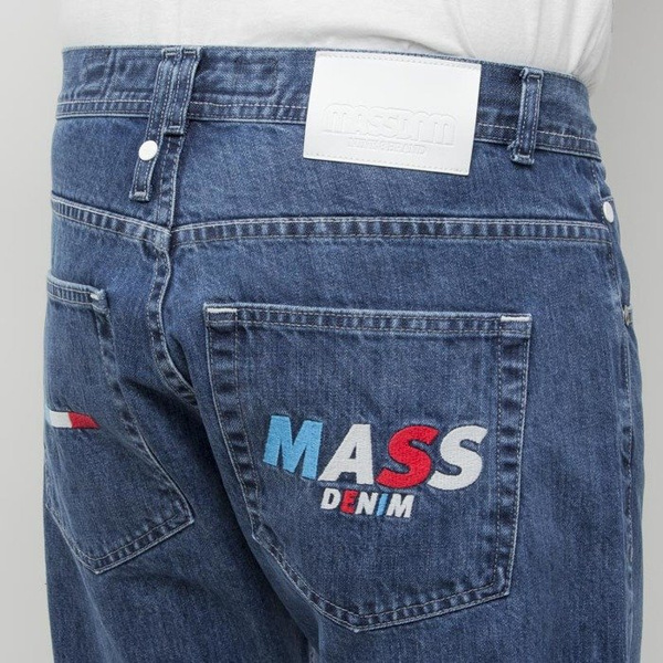 Spodnie Mass Denim Grand Jeans Regular Fit blue