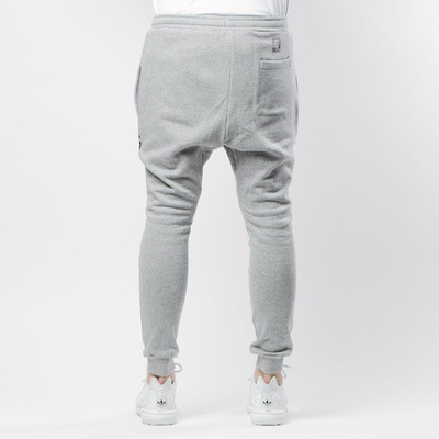 Mass DNM spodnie dresowe Trace Joggers Sweatpants - light heather grey