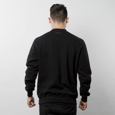 Bluza Mass Denim Sweatshirt Crewneck Edge - black