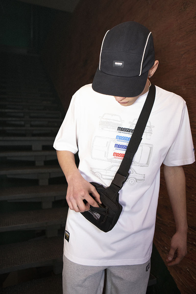 Mass DNM spodnie dresowe Signature Patch Sweatpants - szare