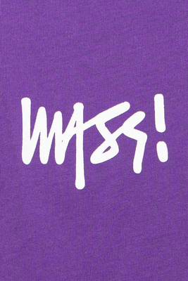 Mass DNM koszulka Signature Small Logo T-shirt - fioletowa