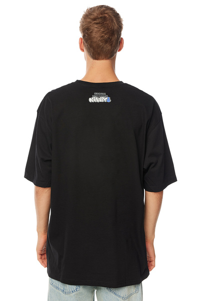 Mass Denim Koszulka Wall T-shirt czarna