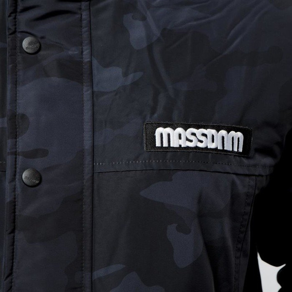 Mass DNM kurtka zimowa District Jacket - black camo