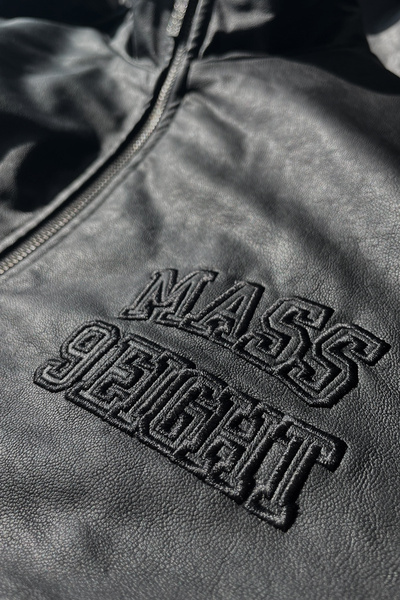 Mass DNM kurtka Jacket Athletic Leather - czarna